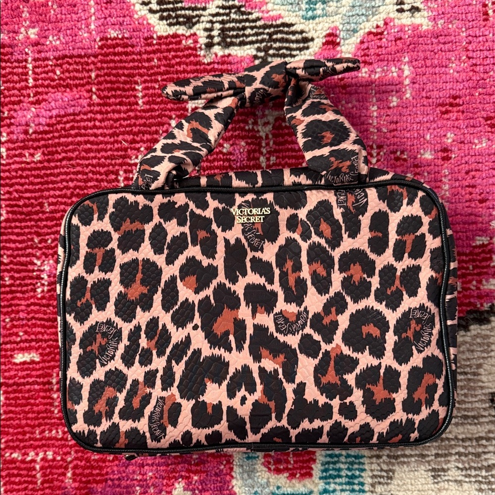 Victoria's Secret Leopard Print Travel Bag
